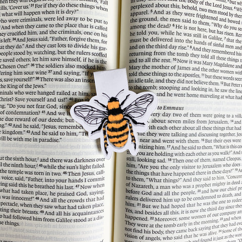Bee Magnetic Bookmark - WithLiftedHandsCo