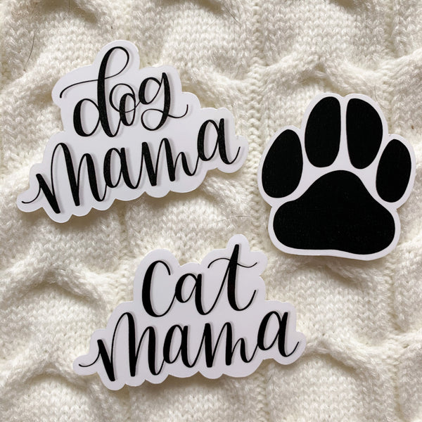 Dog Mama Vinyl Sticker - WithLiftedHandsCo