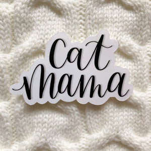 Cat Mama Vinyl Sticker - WithLiftedHandsCo