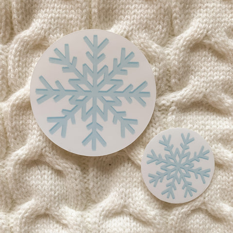 Snowflake Vinyl Sticker - WithLiftedHandsCo