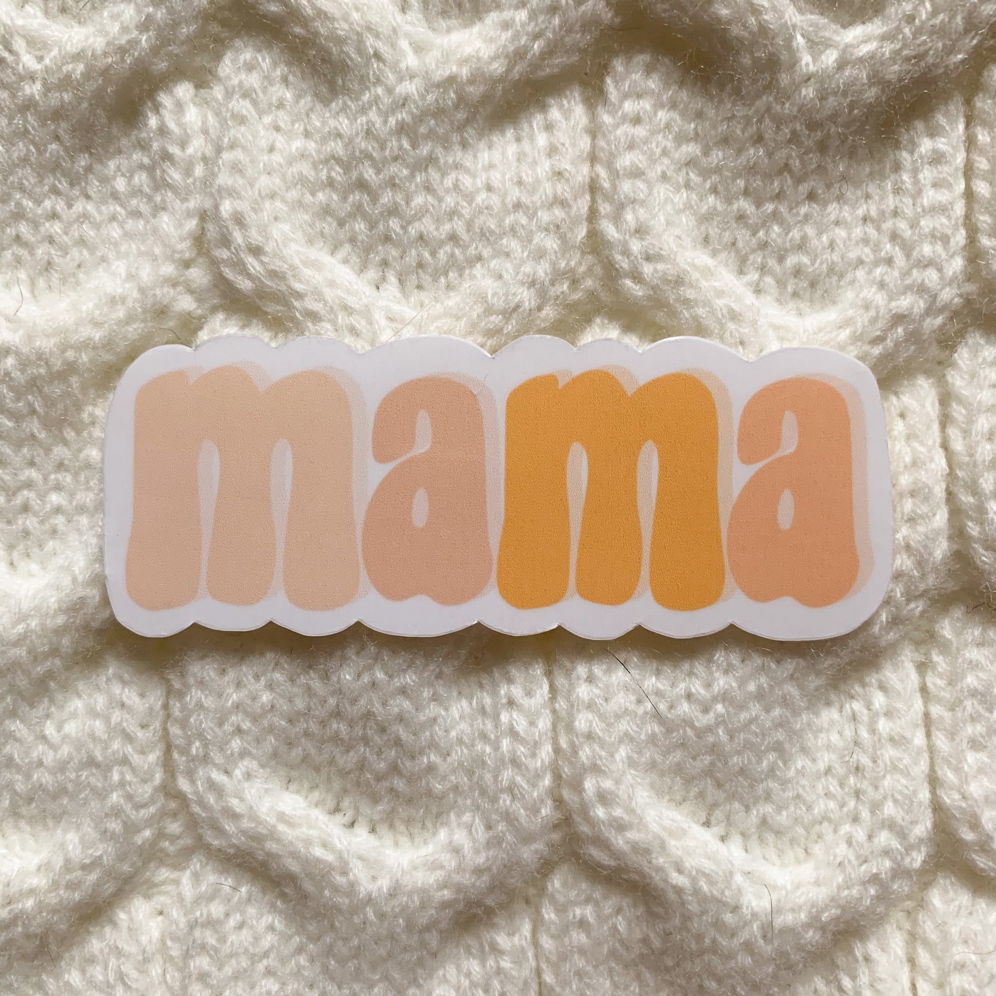 Mama Vinyl Sticker - WithLiftedHandsCo